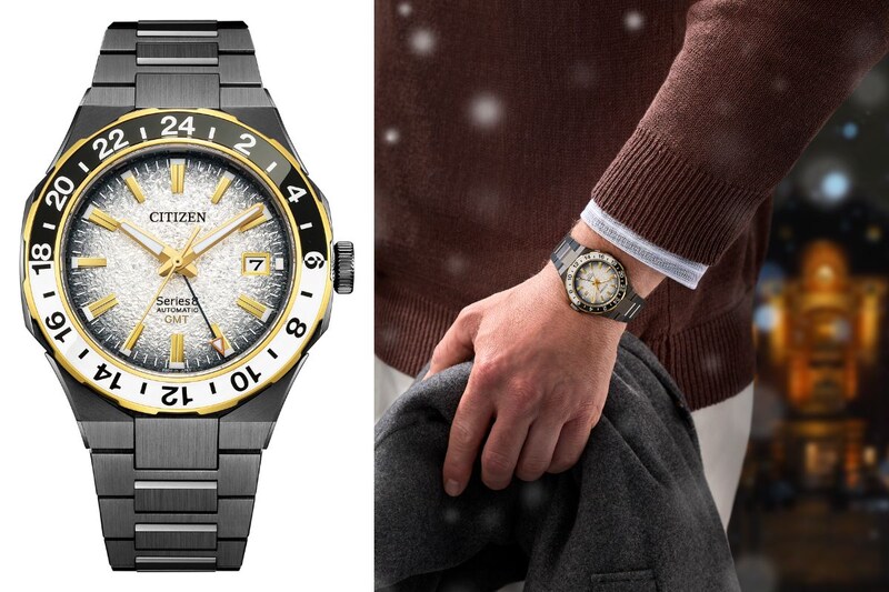 シチズン シリーズエイト「880 Mechanical 限定モデル(NB6035-55H)」¥242,000/⾃動巻+手巻/41.0㎜径/10気圧防水/パワーリザーブは最長約50時間/世界限定1600本