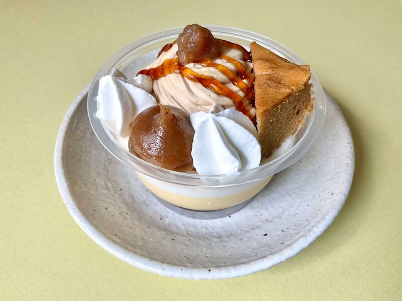 セブン-イレブン、プリンケーキパフェ　栗三昧