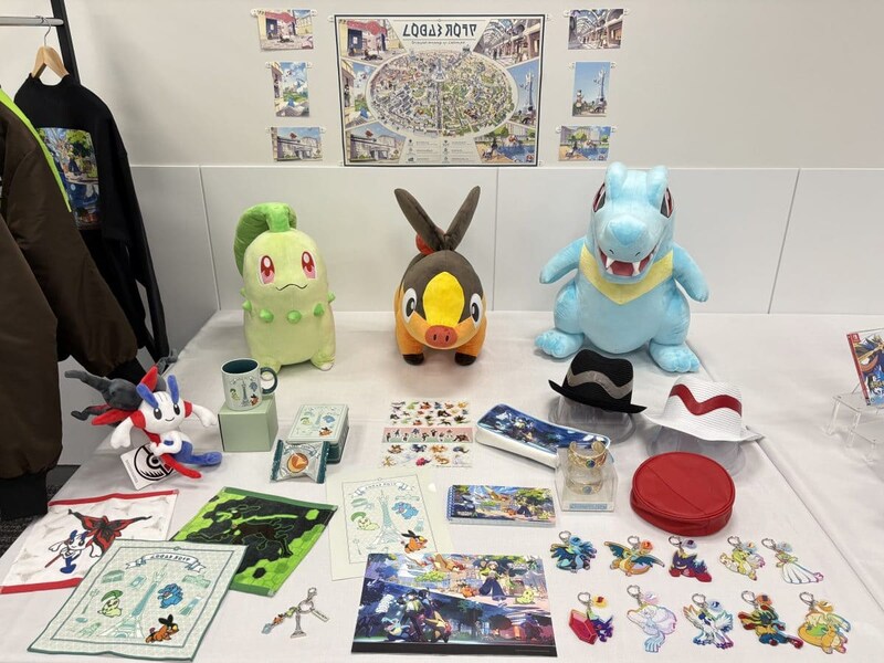 『Pokémon LEGENDS Z-A』の発売日に、ポケモンセンターで登場するグッズたちも盛りだくさん!