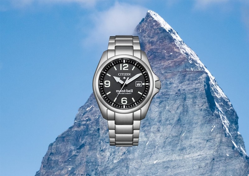 【コラボ第5弾!】シチズン プロマスター×モンベル待望の新作は山岳と街を踏破する端正な3針エコ・ドライブ!