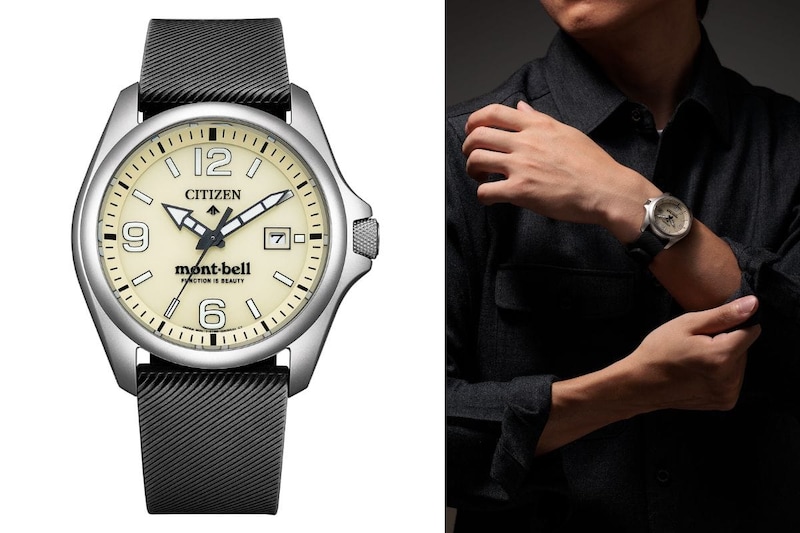 シチズン プロマスター × mont-bell「BN0247-10A」¥71,500/光発電エコ‧ドライブ/40.8㎜径/20気圧防水/限定650本