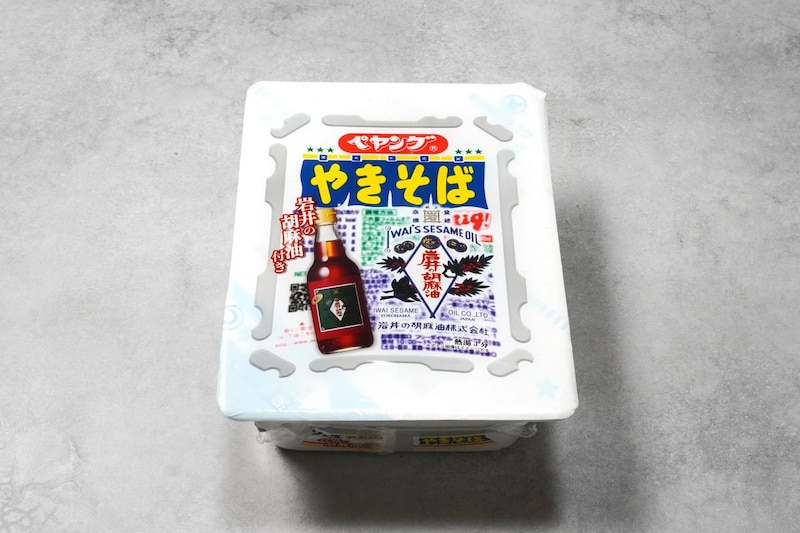 まるか食品
ペヤング ソースやきそば岩井の胡麻油付き