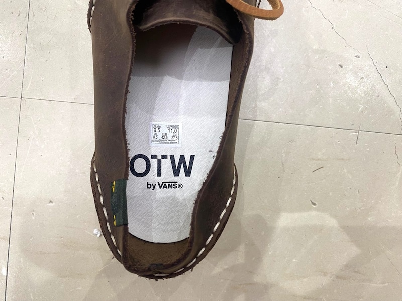 VANS OTW ERA MOC STITCH VIBRAM SIPED