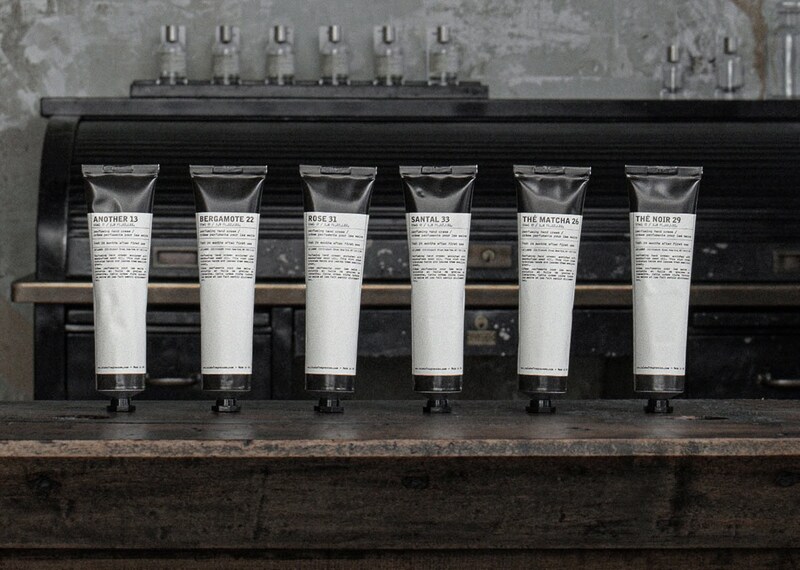 ル ラボ 　パフューミング ハンド クリーム　全6種　各55mL　各￥6,050（税込み）