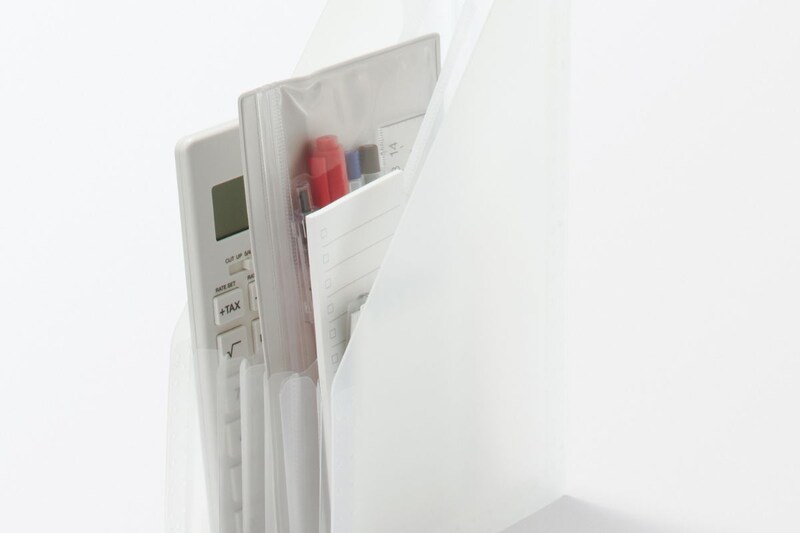 【無印良品の新製品】 「ポリプロピレン じゃばらファイル」デスクのスペパを一気に高める新定番だ!