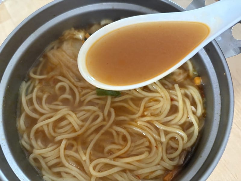 豆板醤×味噌のピりッとしたコク辛な味わいのスープ