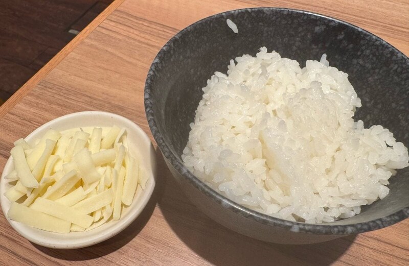 チーズリゾットで〆!