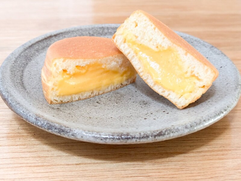 レンチンした熱いカスタードクリームは、もしかして好みが分かれる味かも