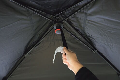 インスタントバイザーシェードIII/L DR　「ワンタッチで収束！」