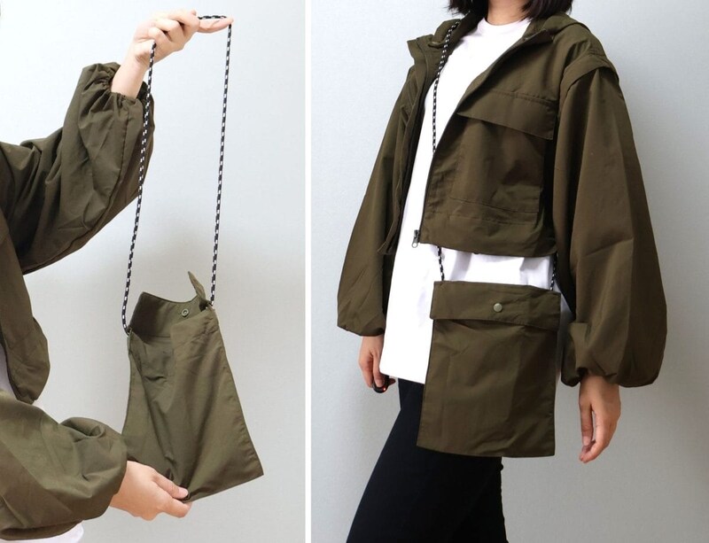 サコッシュ単体でも便利！