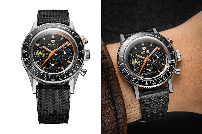 ニバダ・グレンヒェン「クロノキングレーシング(87049Q01)」¥111,000/クオーツ/38㎜径/10気圧防止/限定500本