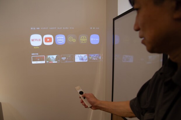 LED光源の「Aladdin Poca」は450ANSIルーメン、レーザー光源の「Aladdin Poca Laser」は550 ANSIルーメンの明るさを実現