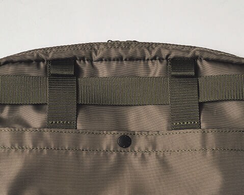 ナンガ
エコパック UR ボディバッグ　「ストラップの付け替えでウエストバッグに！」