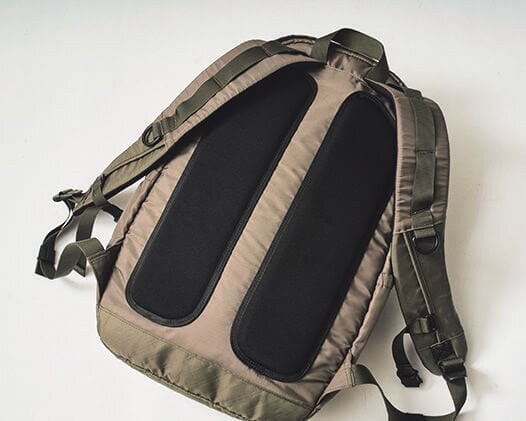 ナンガ エコパック UR バックパック　「クッション性◎で快適に背負える！」