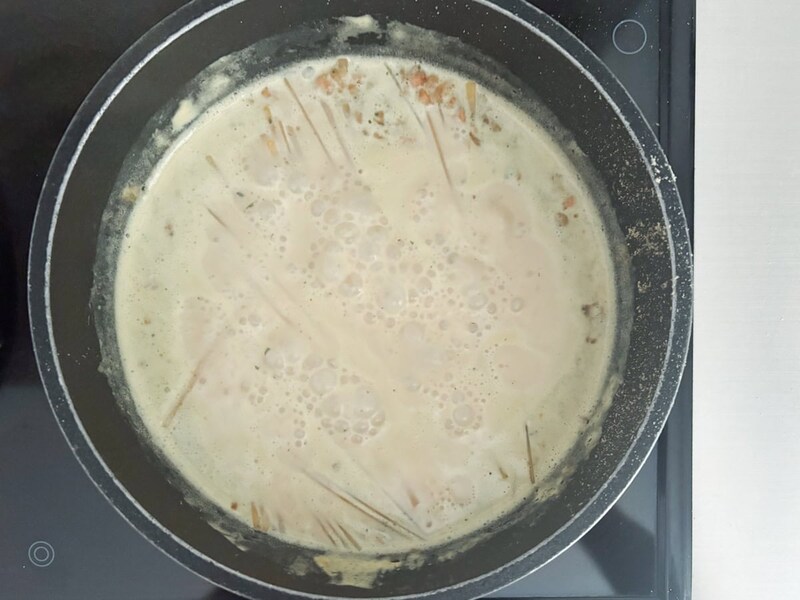 表記されている茹で時間は8〜10分です