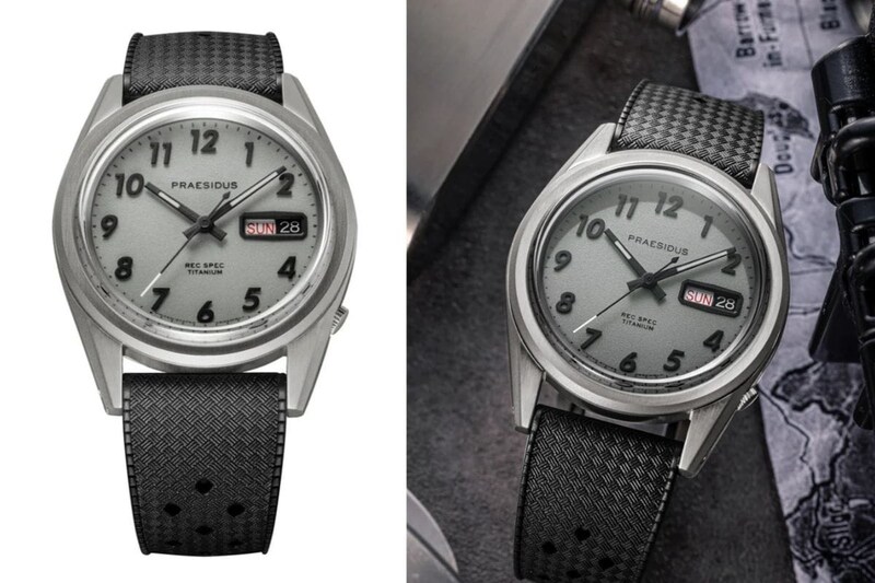 レジダス「Rec Spec Titanium Version C」¥66,000/自動巻/38㎜径/パワーリザーブは約41時間/5気圧防水