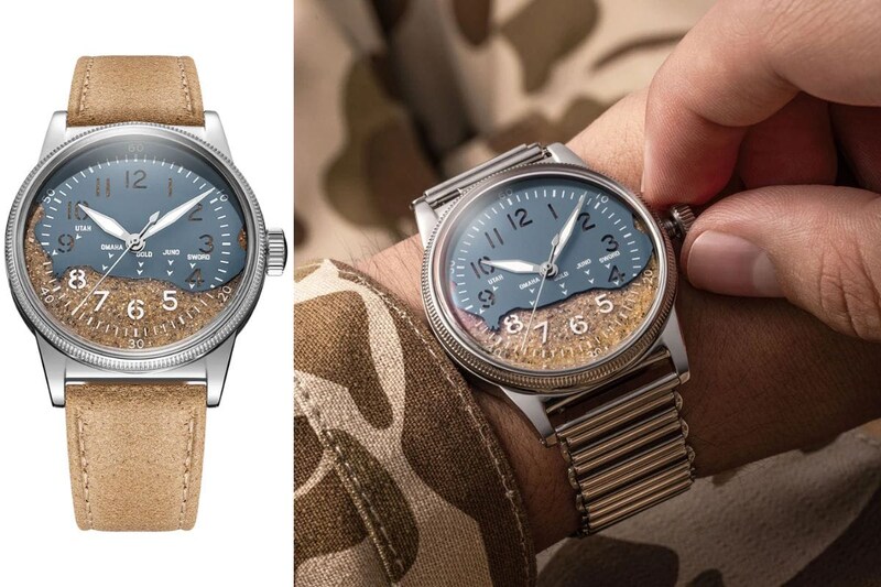 レジダス「A-11 Utah Beach MK2 Bronze Brown」¥93,500/自動巻/38㎜径/パワーリザーブは約41時間/10気圧防水