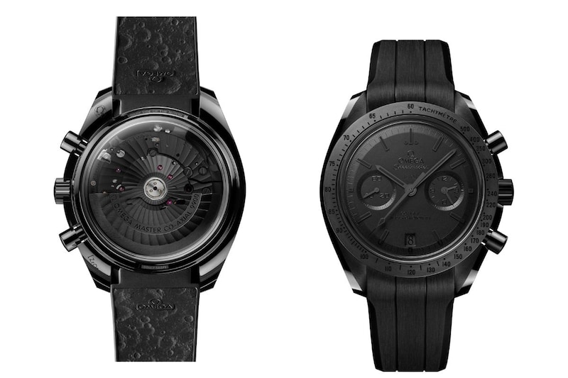 オメガ「スピードマスター ダーク & グレー サイド オブ ザ ムーン（310.92.44.51.01.005）」￥2,266,000／自動巻／44.25㎜径／パワーリザーブは60時間／50m防水