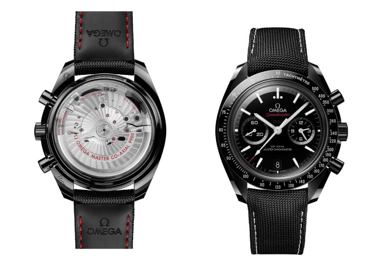 オメガ「スピードマスター ダーク & グレー サイド オブ ザ ムーン（310.92.44.51.01.002）」￥2,211,000／自動巻／44.25㎜径／パワーリザーブは60時間／50m防水