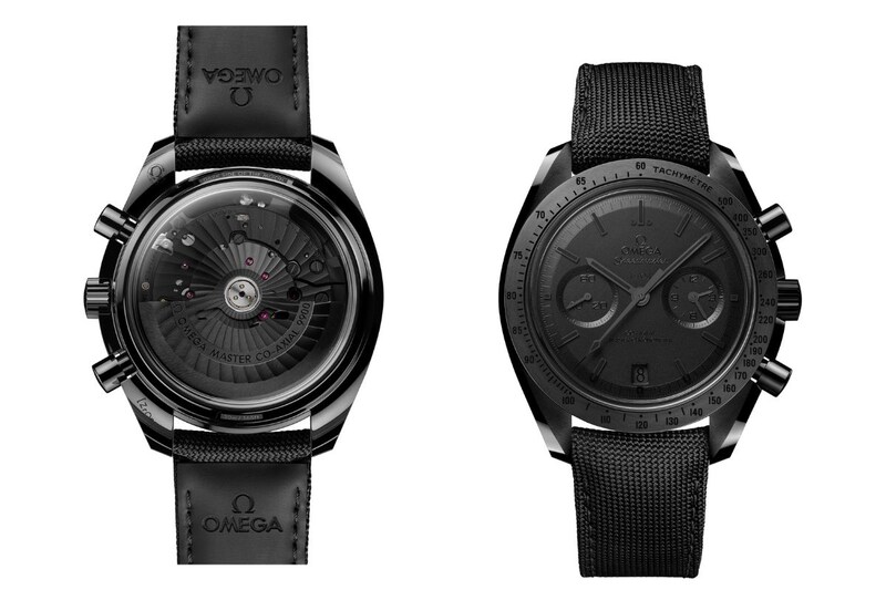 オメガ「スピードマスター ダーク & グレー サイド オブ ザ ムーン（310.92.44.51.01.003）」￥2,266,000／自動巻／44.25㎜径／パワーリザーブは60時間／50m防水