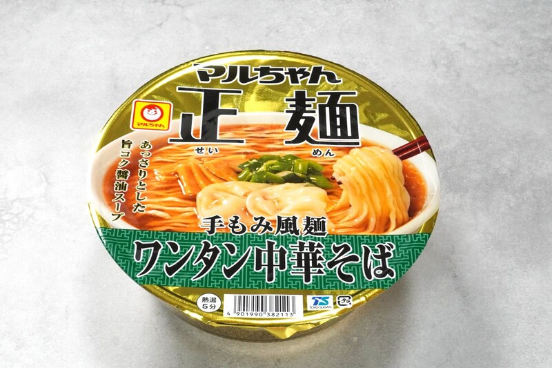 東洋水産 マルちゃん正麺 カップ ワンタン中華そば ¥278(税抜)