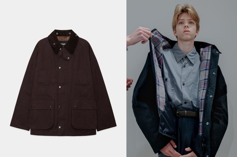 バブアー × マーカウェア フォー エディフィス「トランスポート」¥97,900/2色展開