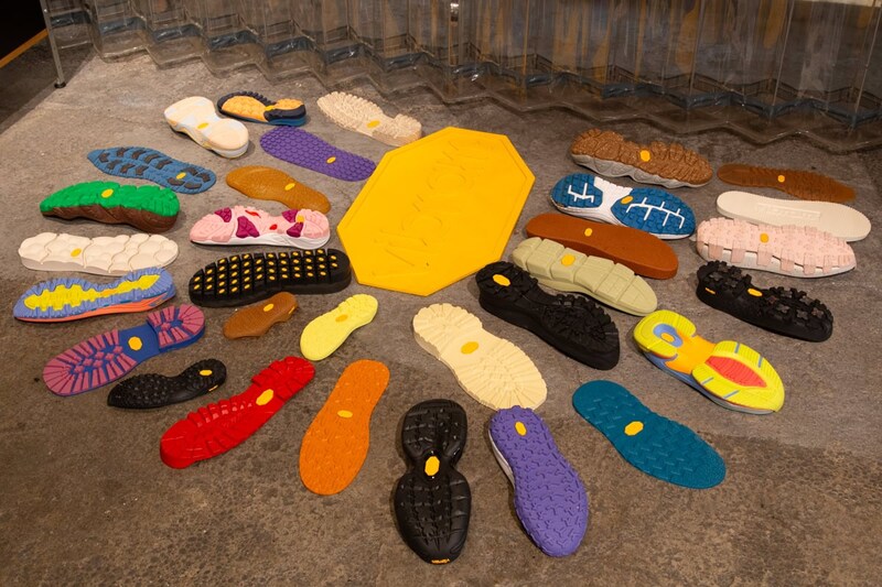 ヴィブラムソーは年間に300種類くらいのソールが生まれ、1000社を超えるシューズブランドに供給