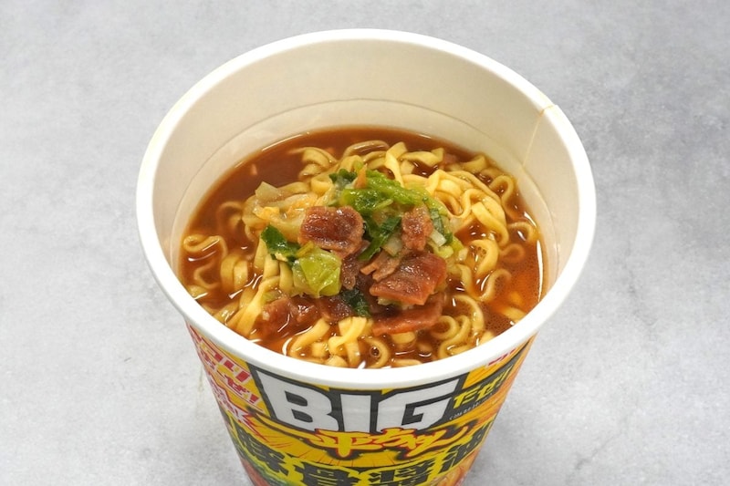 明星 BIGだぜ！一平ちゃん 豚骨醤油ラーメン
￥236（税別）
