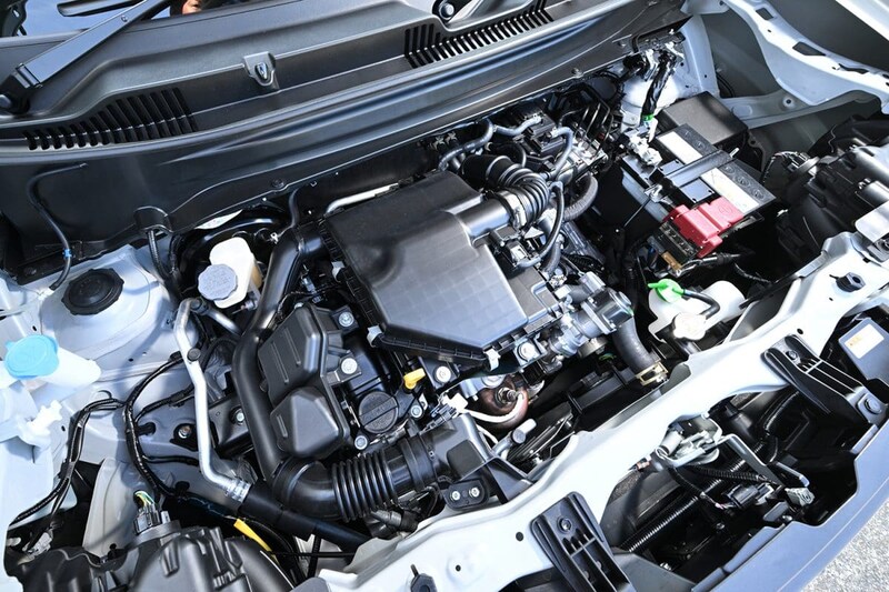 新世代1.2Ｌ直3エンジン＋マイルドHV搭載で最良WLTCモード燃費は22. 8㎞/Ｌを達成