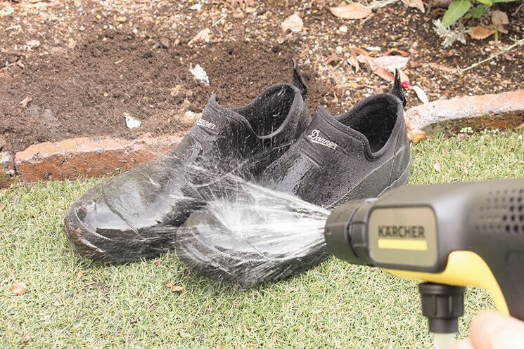 帰る前に10秒ケルヒャー