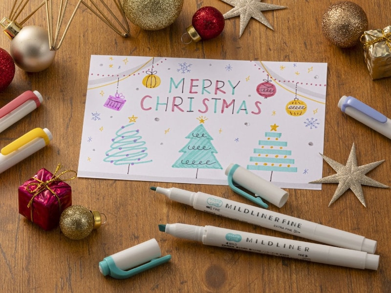 【手書きのメッセージにはコレ!】ゼブラの人気ラインマーカーからシリーズ史上最も細く書けるカラーペンが登場!X'masシーズンの必需品になること間違いなし
