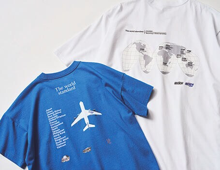 バックプリントもしゃれてます！