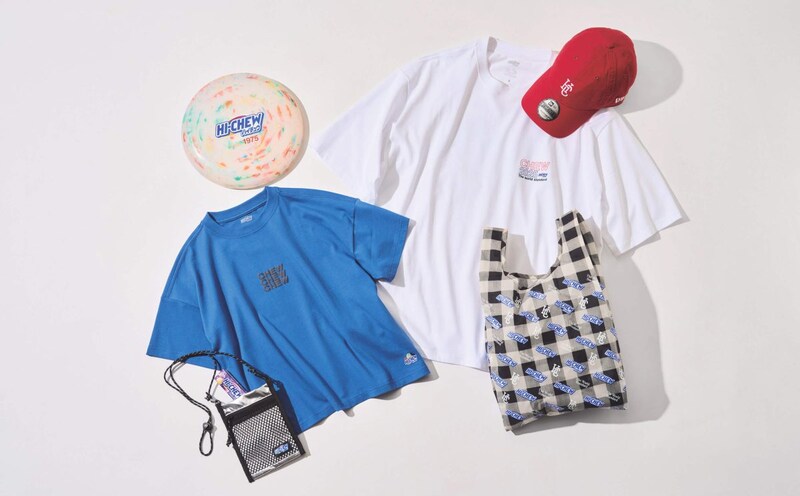 【50周年限定】BAGGUエコバッグもハイチュウ仕様に！家族でリンクコーデが楽しめる、グリーンレーベルのトリプルコラボが可愛すぎる！