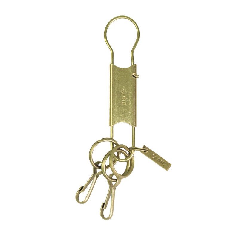 シー BRASS KEY FOB - PIN TYPE