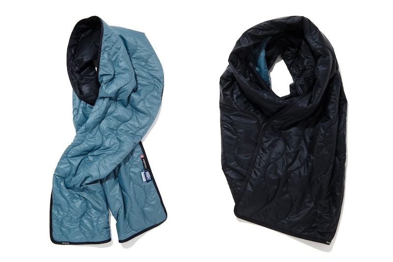 Wild things for OSHMAN'S「Pertex Quilted Muffler」￥9,900／36×200㎝