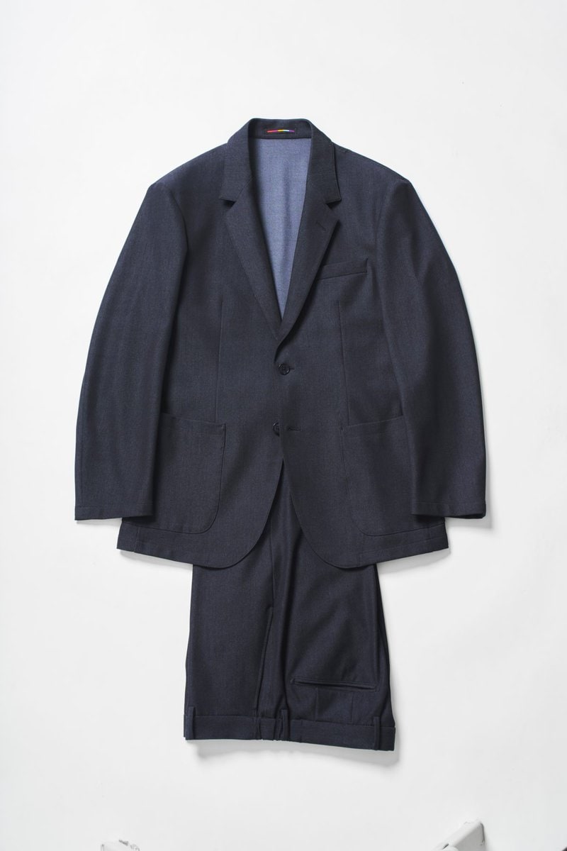 オリヒカ　THE THIRD SUITS® デニムライク ジャケット／パンツ