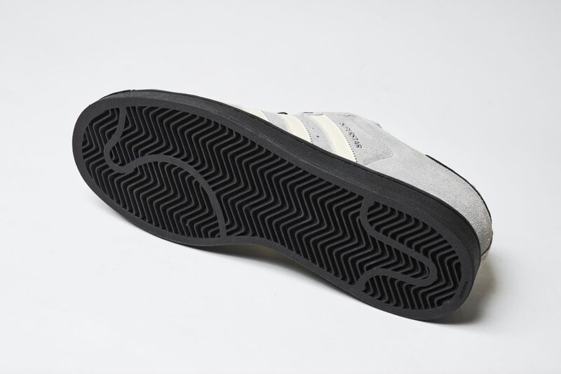 グリップ力に優れたラバーのアウトソールを採用