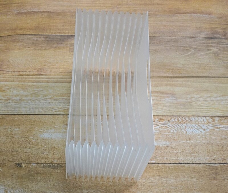 無印良品
ポリプロピレン じゃばらファイル Ａ４用 ６ポケット
