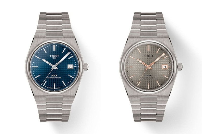 ティソ「ティソ PRX パワーマティック 80 チタニウム」各￥133,540／自動巻／38㎜径／10気圧／パワーリザーブは約80時間