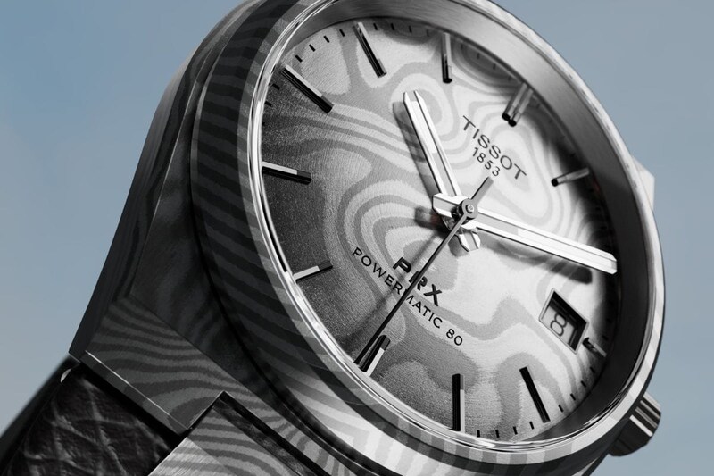 【唯一無二の機械式時計】ティソPRXの新作は初のダマスカス鋼をまとって新たな高みへ！