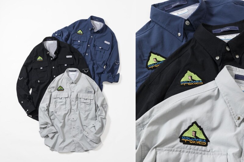 コロンビア「バハマ II ロングスリーブシャツ」各￥9,350／3色展開（ブラック、クールグレー、カーボン）