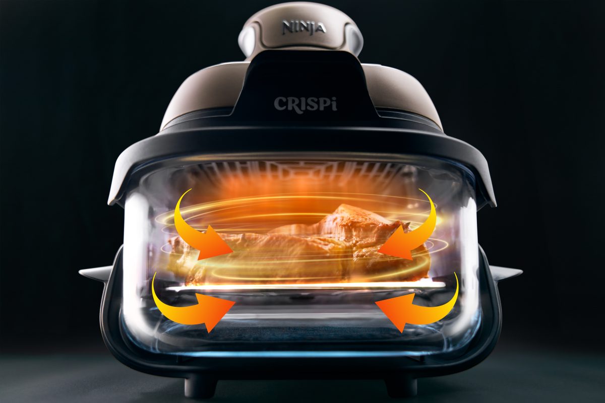 強力熱風と高火力で本格的な仕上がりに