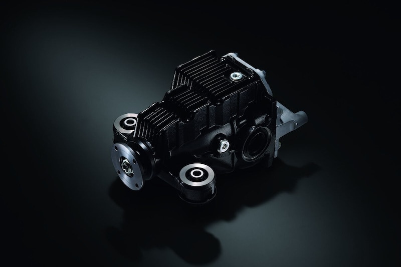 冷却フィン付リヤデファレンシャルキャリア