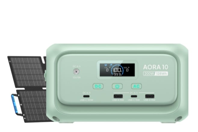 【わずか1.8kgでAC出力まで搭載】急速70分充電の最強モデル！小型ポータブル電源の常識を覆す「BLUETTI AORA10」が新登場