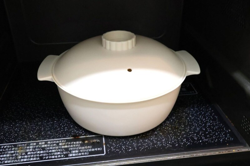 あとはレンジで加熱するだけ