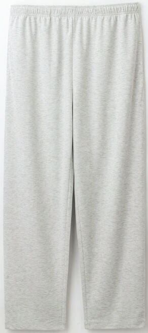 長袖クルーネック＋ロングパンツ上下セット
サイズ：M・L・XL
単品価格：上各￥4,389（税込）、下各￥4,389（税込）
GRAY