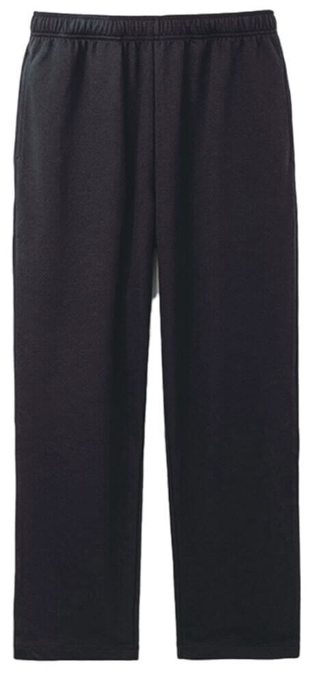 長袖クルーネック＋ロングパンツ上下セット
サイズ：M・L・XL
単品価格：上各￥4,389（税込）、下各￥4,389（税込）
BLACK