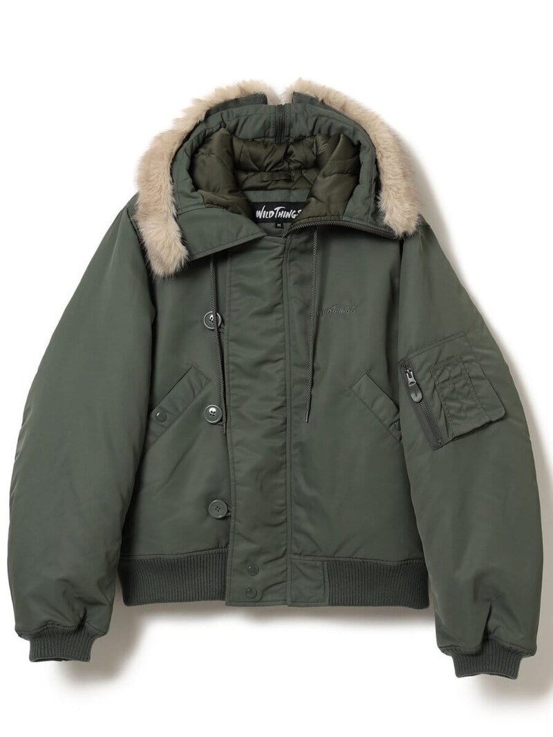ワイルドシングス× BEAMS「N-2Bジャケット」￥44,000