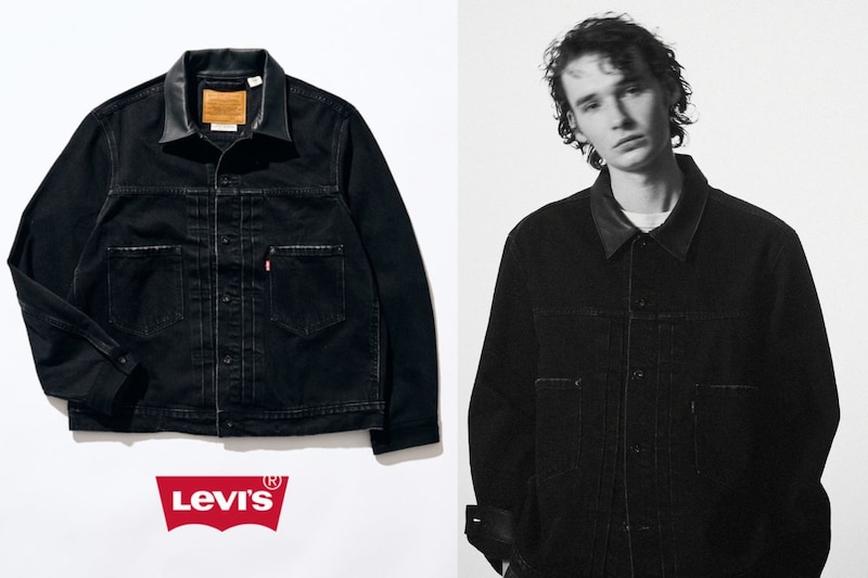 【エディフィス× リーバイス】注目のコラボジャケットは名品「2nd」の特別仕様！レザー切り替えしの襟で再解釈