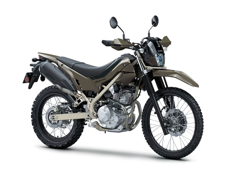 「KLX230 SHERPA S」ミディアムクラウディグレー